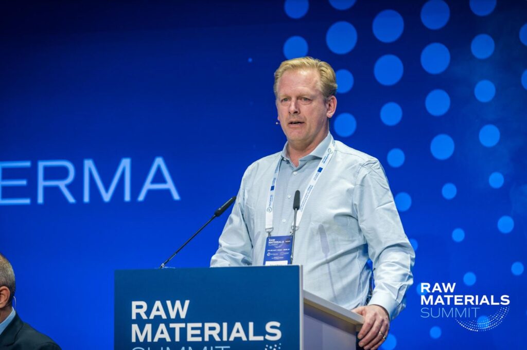 Edward Murray på EIT Raw Materials Summit 2022 i Tyskland