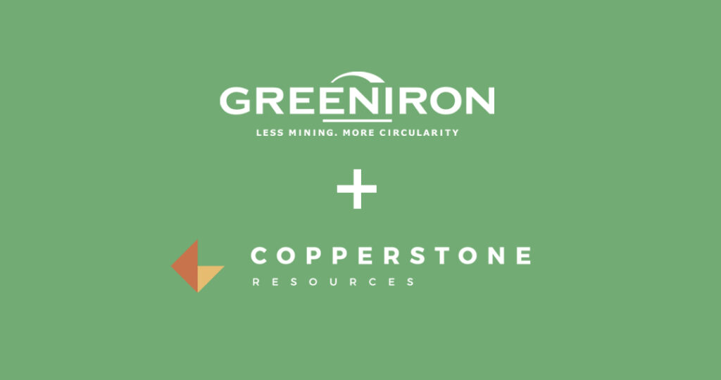 Greeniron i samarbete med Copperstone